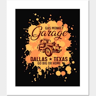 Gas Monkey Splash Gas Monkey Splash, Car Garage  Cool Dad Gift, Posters and Art